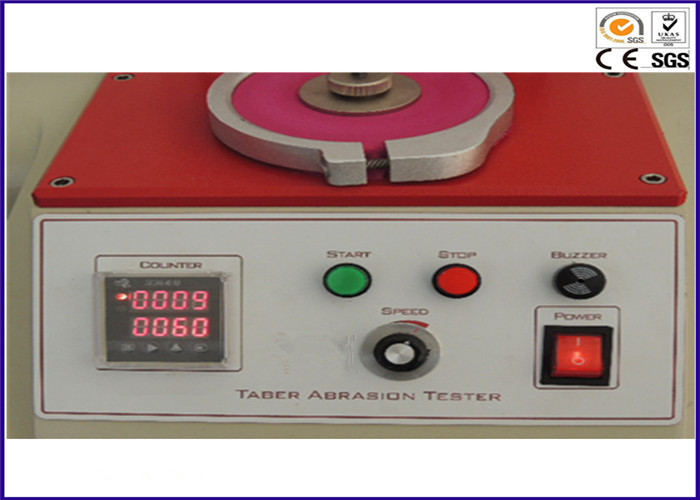 Wijd de Schuring van Laboratorium Elektronisch Taber het Testen Materiaal met LCD 3 Hoofd of 1 Hoofd