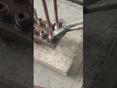 Draagbare koperen pijp lassen machine, 25KW 50A inductie verwarming machine