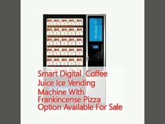 Slimme digitale koffiesout ijsmachine met wierook pizza optie verkrijgbaar