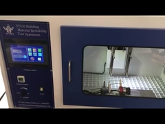 Testmachine voor de ontvlambaarheid van bouwmaterialen met enkele vlambron ISO 11925-2