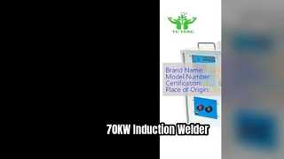 70 kW inductieverwarming lasmachine