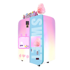 De commerciële Snacks van de Suikerspinautomaat Automatisch met Aangepast Embleem