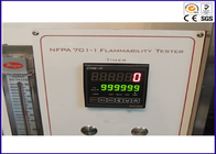 Laboratoriumbrand het Testen Materiaal voor Stoffen NFPA 701 Testmethode 1
