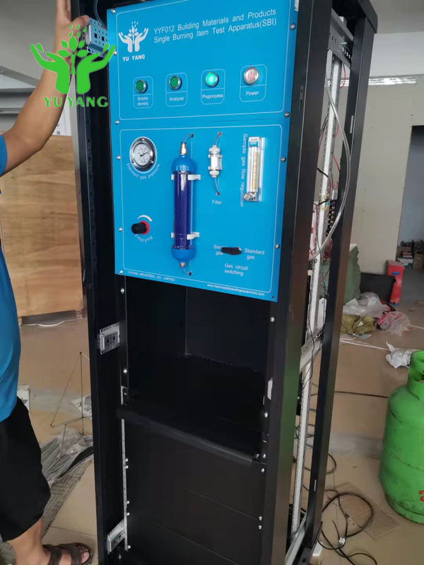 EN 13823 GB/T 20284 Enig Brandend Meetapparaat voor Horizontale Bouwmaterialen