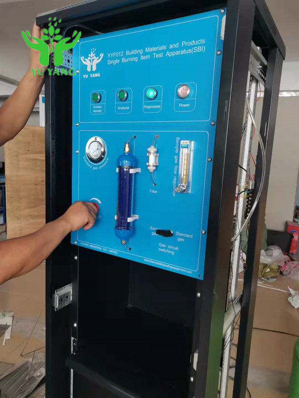 EN 13823 GB/T 20284 Enig Brandend Meetapparaat voor Horizontale Bouwmaterialen