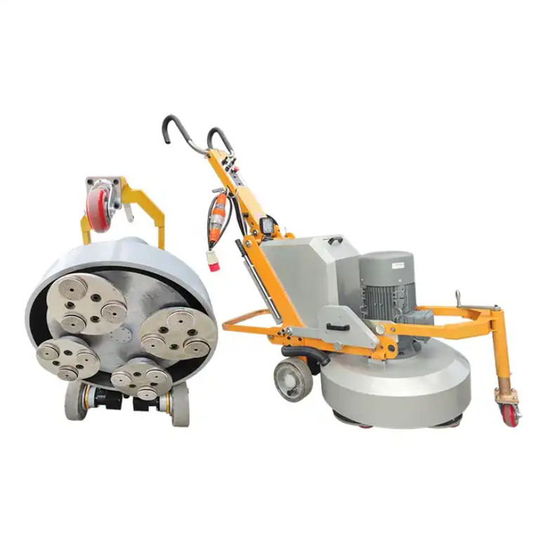 Hoogwaardige betonvloermalmachine 220V 320 Rpm Met 3 slijpplaten