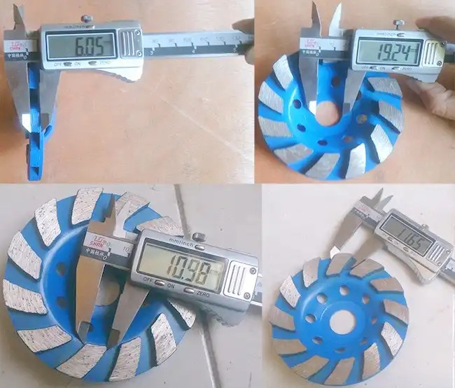 Hoogwaardige betonvloermalmachine 220V 320 Rpm Met 3 slijpplaten