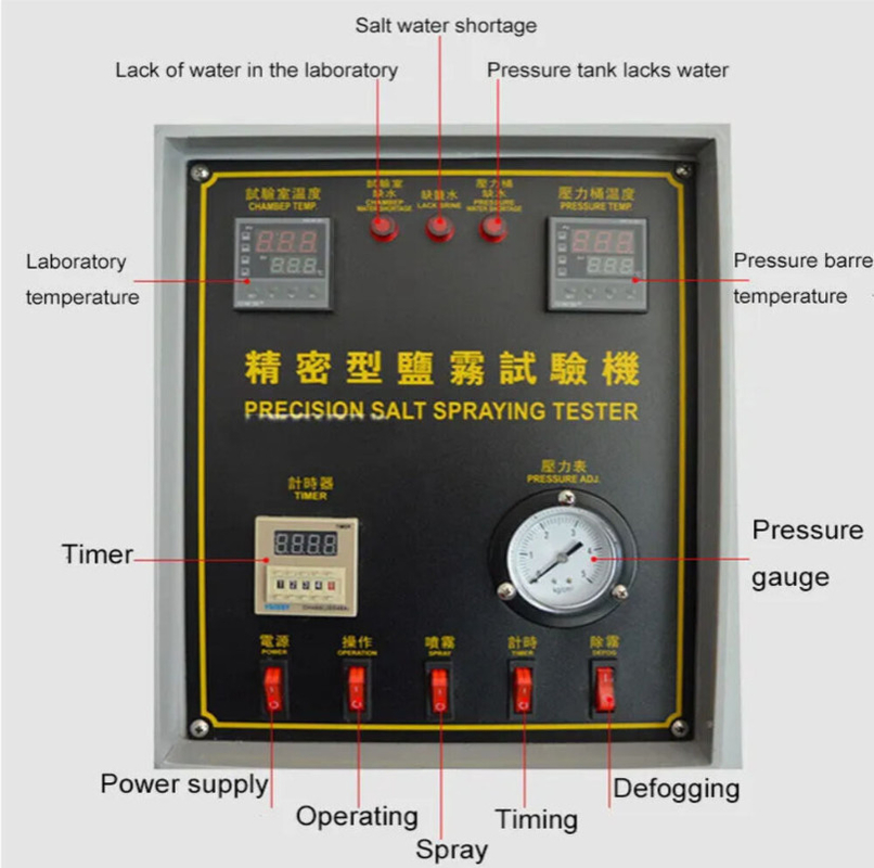 OBM 1440L Zoutspray Corrosion Test Machine Zoutnevel Testkamer Zoutspray Corrosion Cabinet