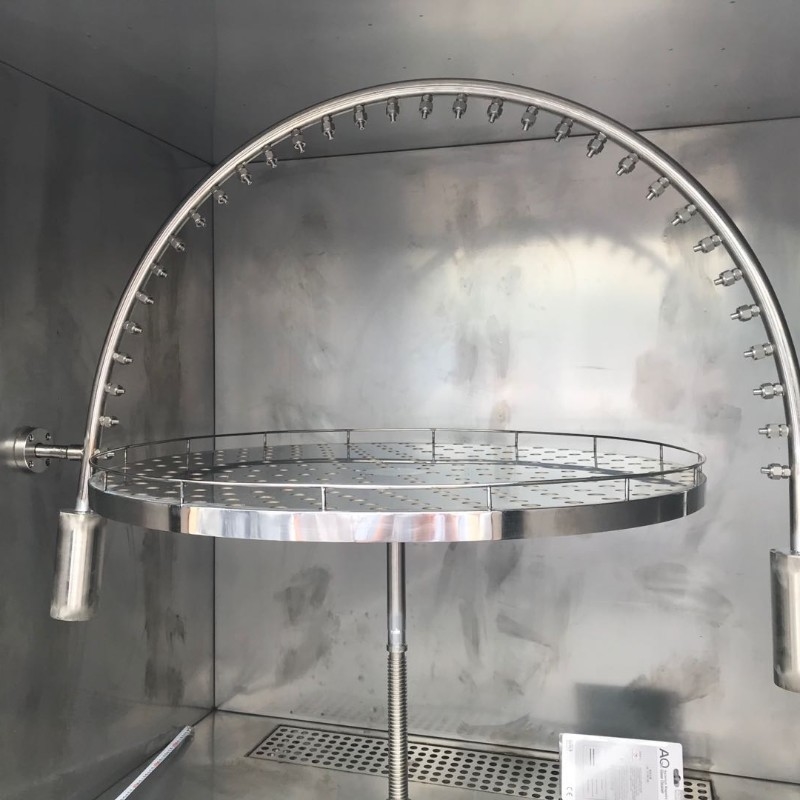 Rotatiesnelheid 1-10rpm en temperatuurschommelingen ±0,3°C in de milieutestkamer