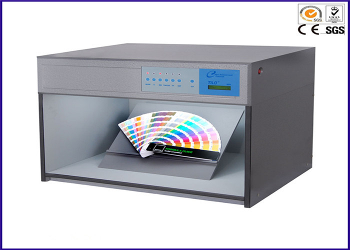 Spinnend/Textiel de Beoordelingskabinet van de Testend Materiaalkleur met Licht 5