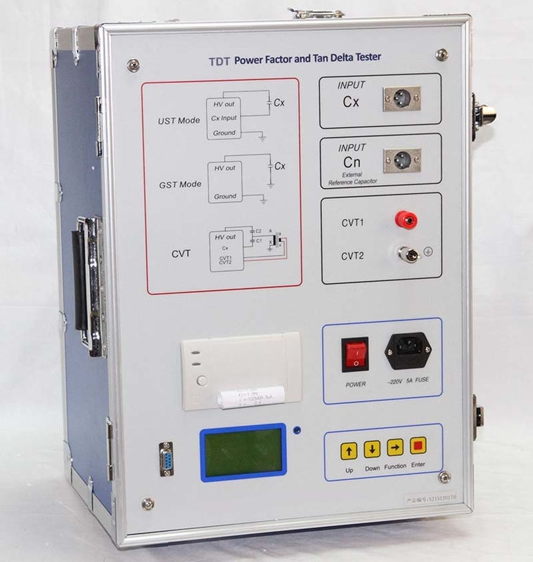 Het veilige Meetapparaat van de de Machtsfactor van de Transformatorraaklijn Delta voor Elektrotestuitrusting