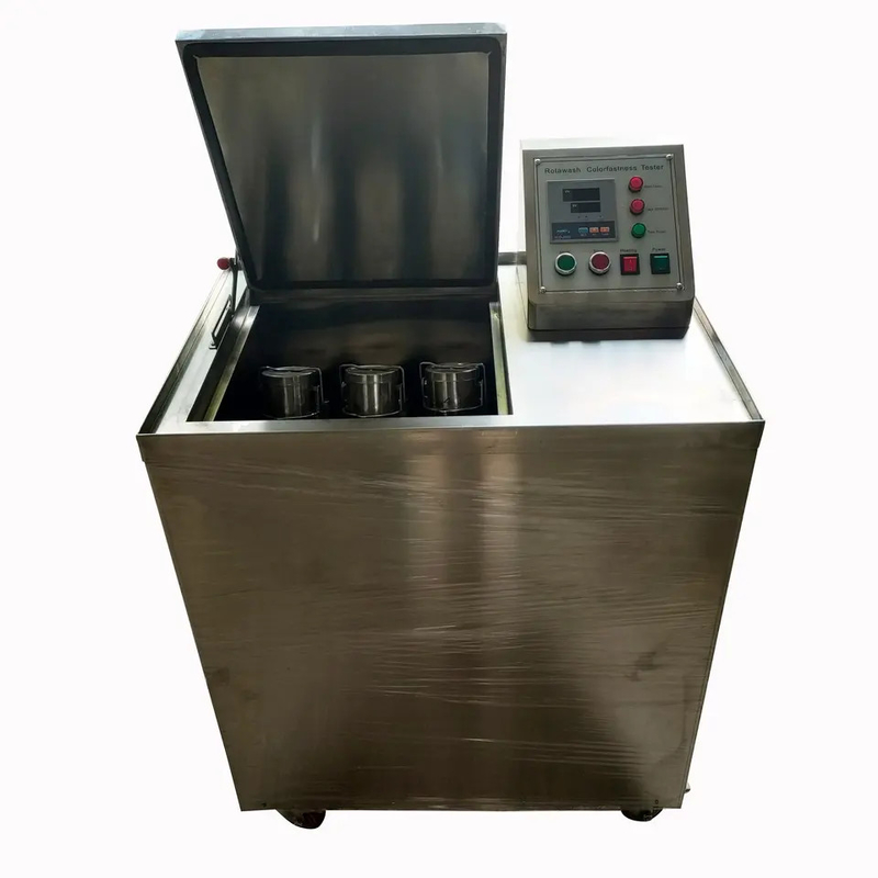 Voorraad Rotawash Kleurvastheidstestmachine voor stofwas Kleurvastheid Waterkleurvastheidstester