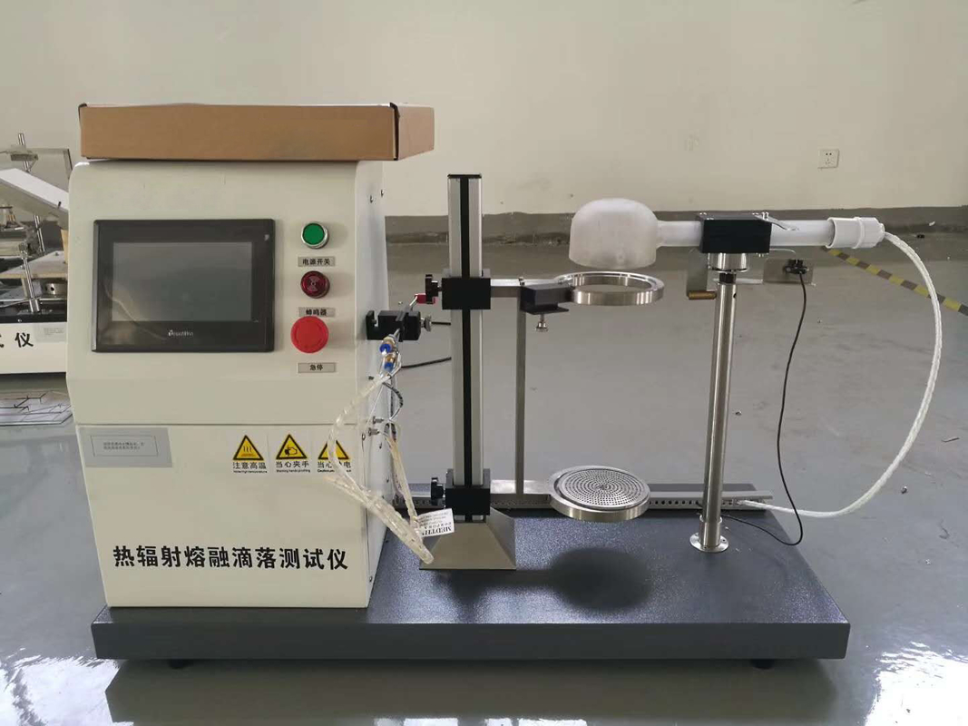 Van de de Vlamtest van N-F P92-505 van de het Materiaal Thermische Straling Druipende de Testapparaten voor Smeltende Materialen