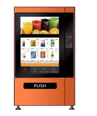 Volledig automatische verkoopmachine voor gemakkelijk ijs verkopen met afstandsbediening en waarschuwingssysteem