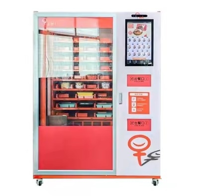 Aanpasbare kleuren Snack and Drink Vending Machine Touch Screen Aanpasbaar betalingssysteem
