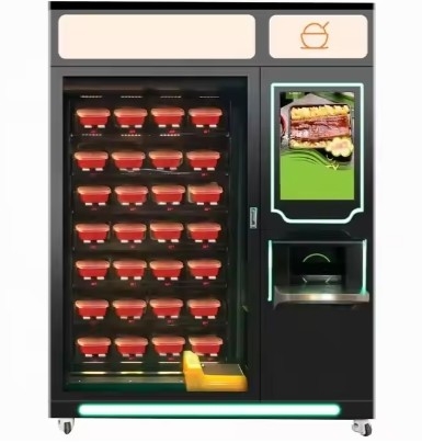 Aanpasbare kleuren Snack and Drink Vending Machine Touch Screen Aanpasbaar betalingssysteem
