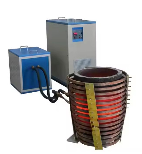 Koperen buiskappen Hoogfrequente verwarmingsmachine Stroom 7,5 L per minuut Drukbereik 0,06-0,12 Mpa