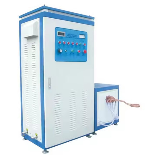 Koperen buiskappen Hoogfrequente verwarmingsmachine Stroom 7,5 L per minuut Drukbereik 0,06-0,12 Mpa