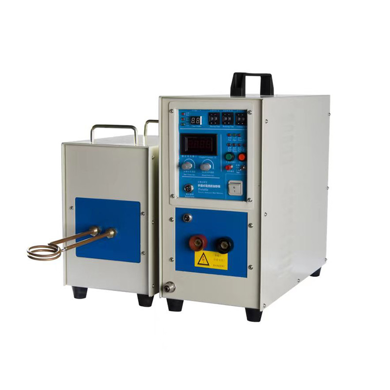 25KW inductieverwarmer voor tandwielschachtpijplaging pomp montage stalen plaat en meer elektrische test set