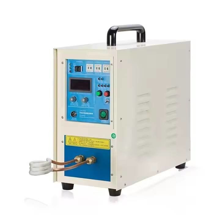 Hoge Frequentie Inductieverwarmingsmachine 15KW met 200-600A Metaalsmeedmachine Koeling voor Elektrische Testset
