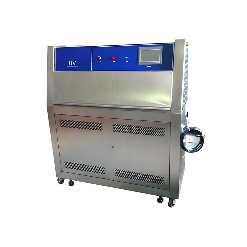 Lab Programmeerbare Digitale UV Versnelde Verouderingstestkamer 220V Elektronisch Vermogen 1 Jaar Garantie Plastic Glas Constructie