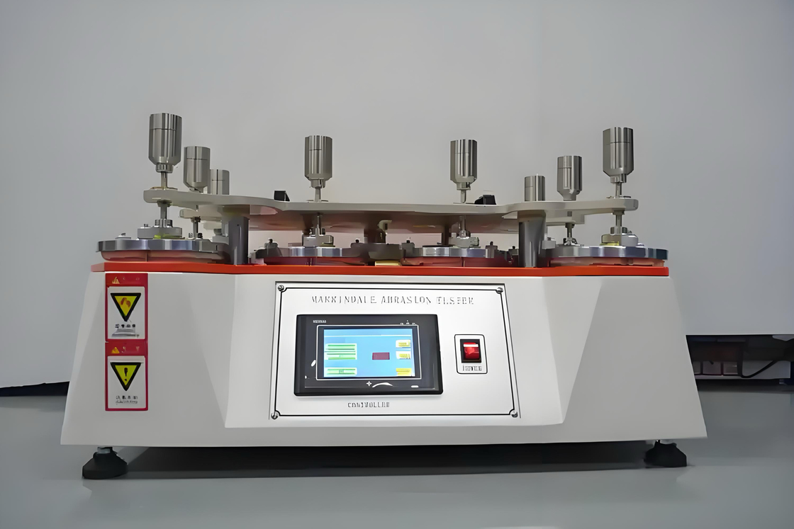 Tester voor textiel - robuust 4 - installatie van het station conform ISO 12947 - 2 normen