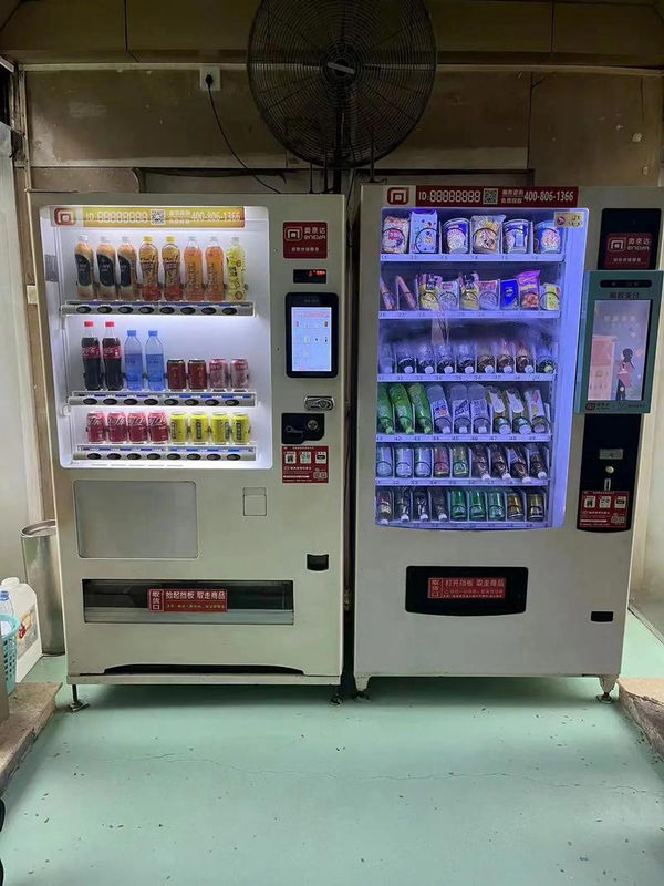 Energie-verhogende automaten voor sportscholen gevuld met sportdrankjes om je training te stimuleren