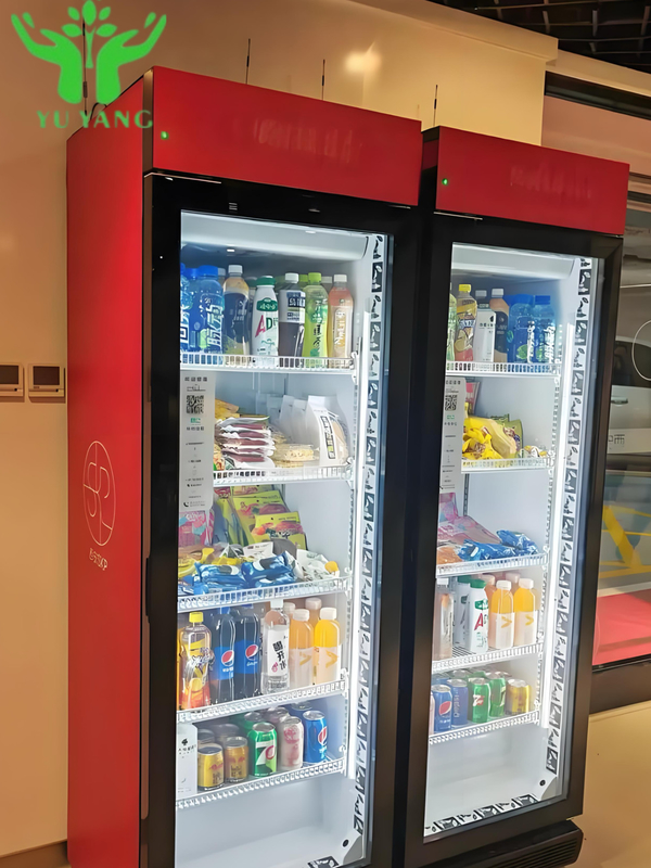Vinnige verkoopmachine voor winkelcentra met een breed scala aan snoep