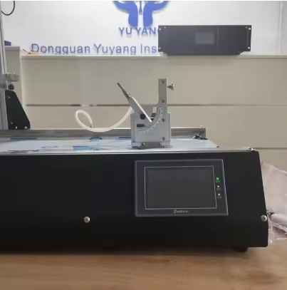 Brandbaarheidscontroleapparatuur voor textiel- en speelgoedmaterialen ISO 6941 ISO 6940 Tester van de vlamvertrager van stoffen