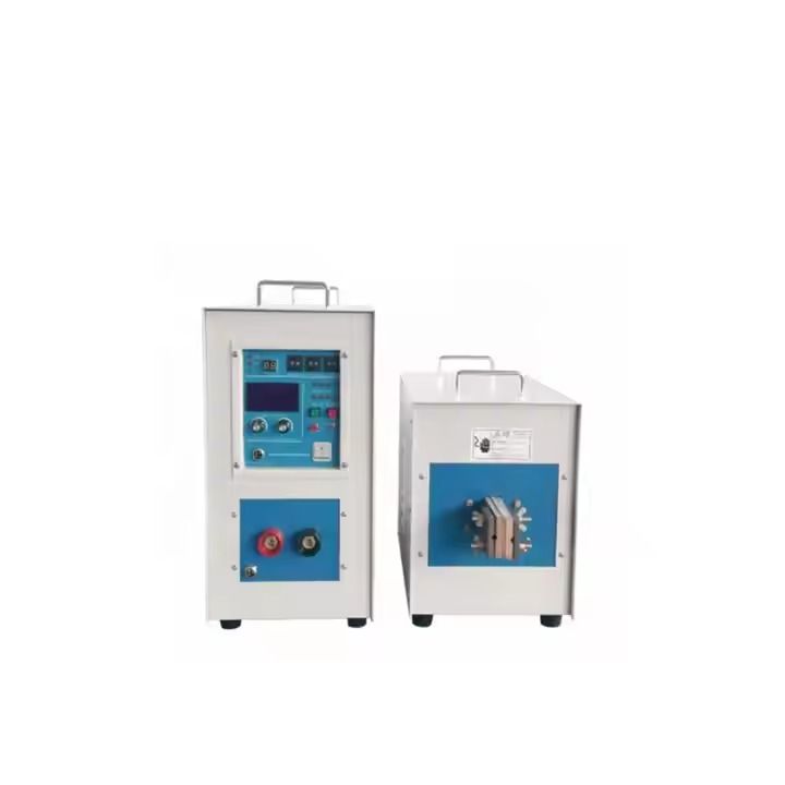 Hoge Frequentie Inductieverwarmingsmachine 25KW met 200-1200A Uitgang en 0.06-0.12Mpa Koeling voor Elektrische Testset