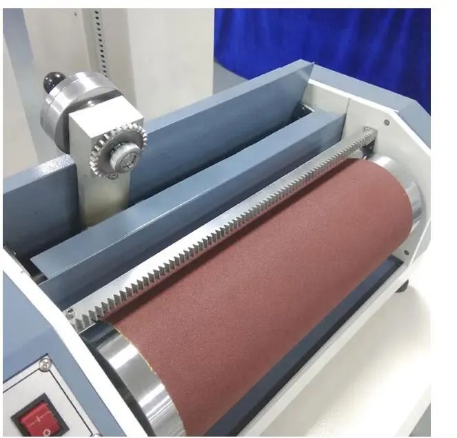 DIN slijtagetestmachine ISO 4649 conform textieltestinstrument voor het tellen van resultaten