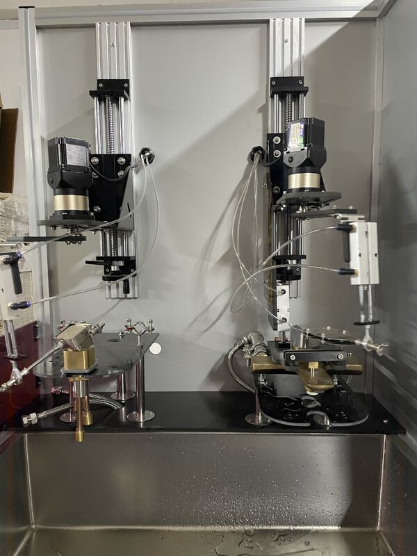 EN817 Computergestuurde kraanlevenscyclus testmachine met instelbare snelheid (0-15/min) en roestvrijstalen constructie