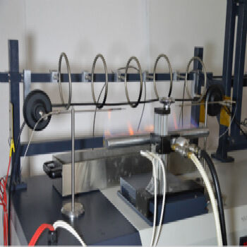 IEC 60331, BS 6387, EN 50200 Apparatuur voor brandtest op circuitintegriteit van elektrische kabels, brand-, schok- en watersproeiproef