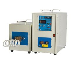 Hoge Frequentie Inductieverwarmingsmachine 25KW met 200-1200A Uitgang en 0.06-0.12Mpa Koeling voor Elektrische Testset