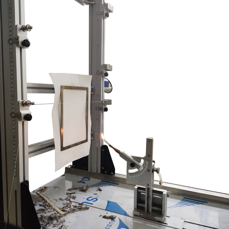 ISO 6941 ISO 6940 Flame Retardant Tester voor textiel en stoffen