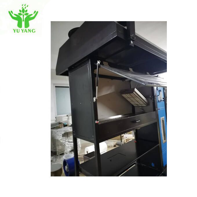ISO 9239-1 ASTM E 846 Conformiteit Vloerstralingswarmtestoestel met Instelbare Vlamhoogte 60-120 mm en 0-15 kW/m2 Warmtestroommeting