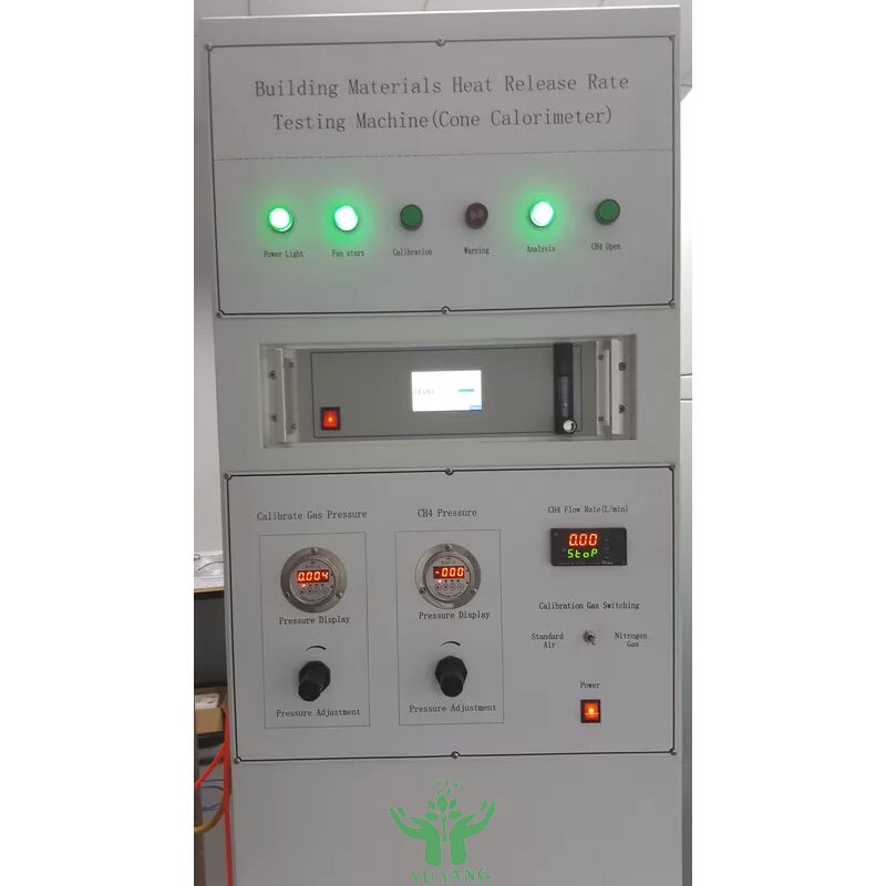 ISO 5660-gecertificeerde kegelcalorimeter voor het meten van de warmteafgifte en modulaire brandwerendheidstoetsapparatuur