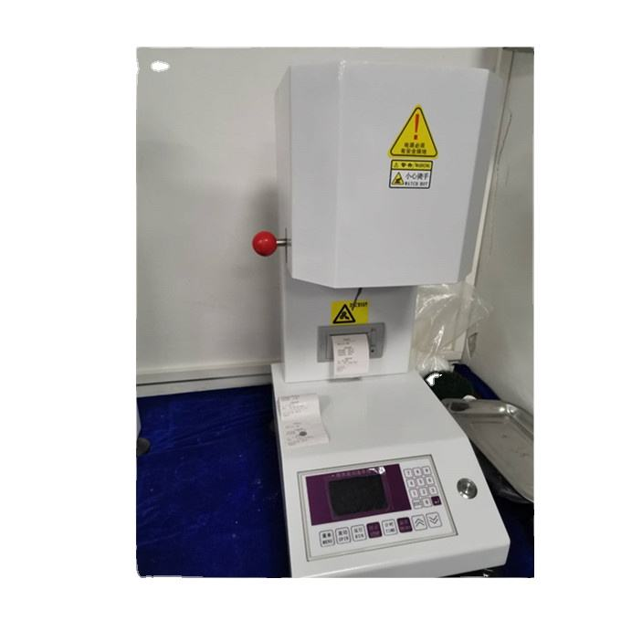 ISO 1133 ASTM D1238 Meltflow Index Tester met hoge temperatuurnauwkeurigheid ± 0,2°C voor plastische testen