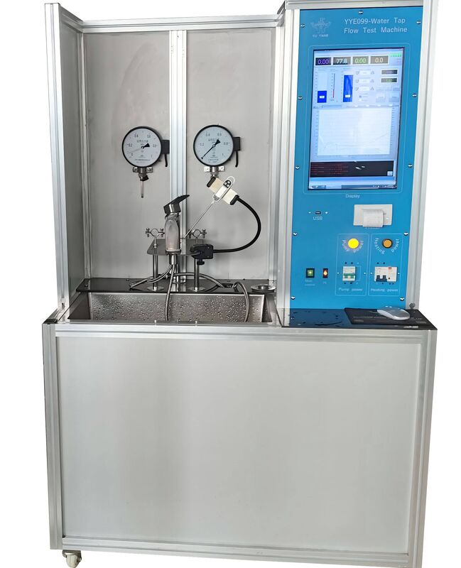 EN817 Water Flow Testing Equipment Multi-Functional High Pressure Flow Tester met Real-Time Monitoring & Dataopslag