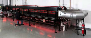 12 kW Brandbaarheid het Testen Materiaalul 910/NFPA 262 Apparaten van de de Tunneltest van Steiner de Horizontale
