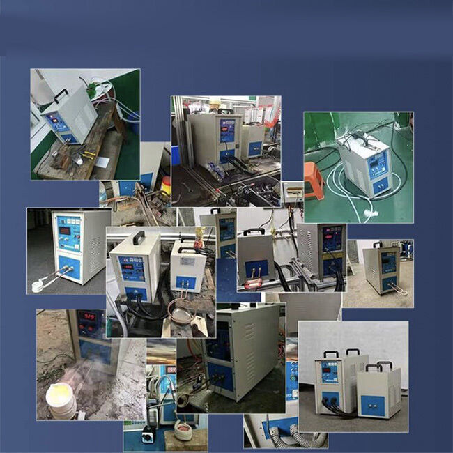 Lage Prijs Hete Verkoop in Rusland Hoge Frequentie 25KW Draagbare Inductieverwarming Machine