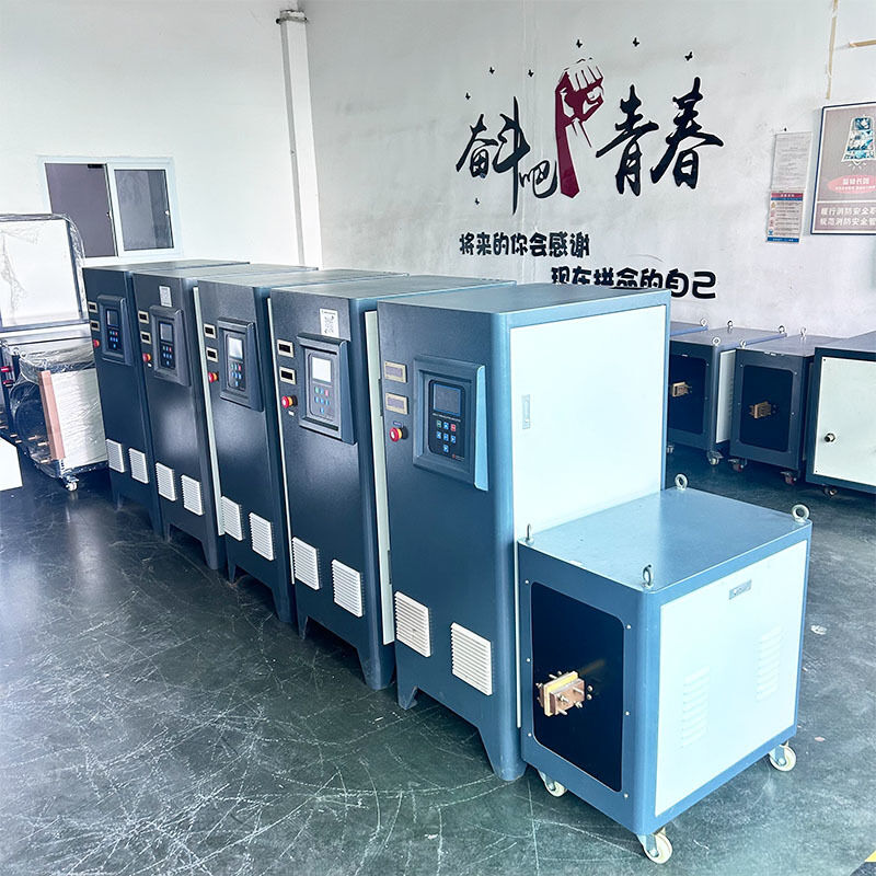 Automatic Induction Heating Machine for Brazing Copper Tubes 220V Easy to Operate with Core Components PLC Gearbox Bearings Gear