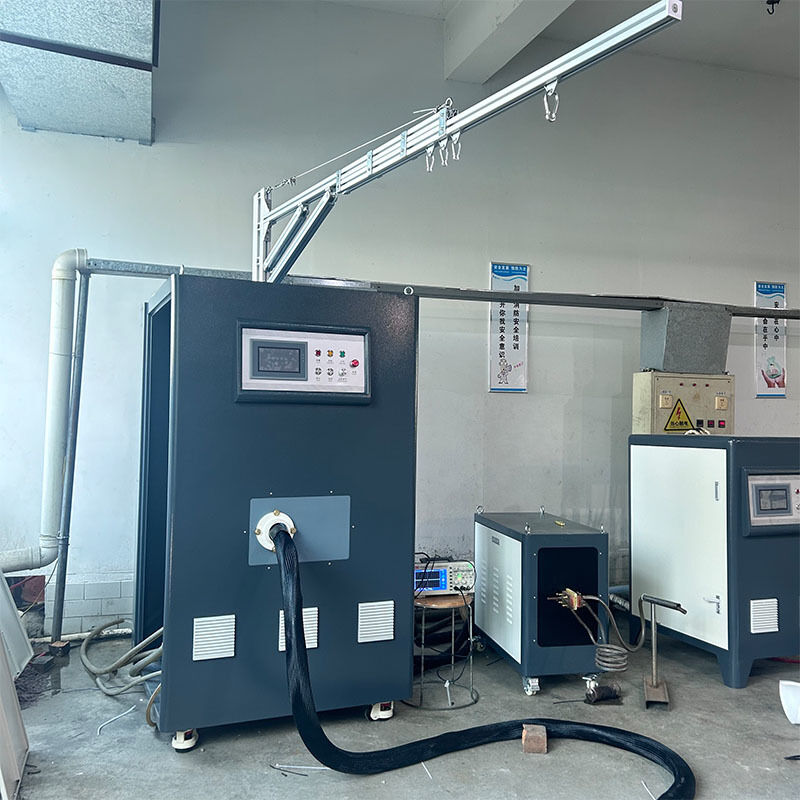 120kw Inductieverwarmingsapparatuur Billet Inductieverwarming en Carbide Tip Brazing Machine