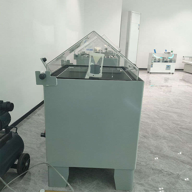 Elektronisch aangedreven metalen coating weerstand zoutsproei cyclische corrosie tester 1 jaar apparatuur laboratorium testmachine gebruik