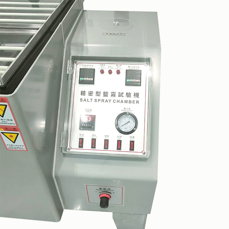 Industriële elektronische kracht Continuous Salt Spray Corrosion Tester 220V Zoutoplossing Spray voor Test Machine met 1 jaar garantie