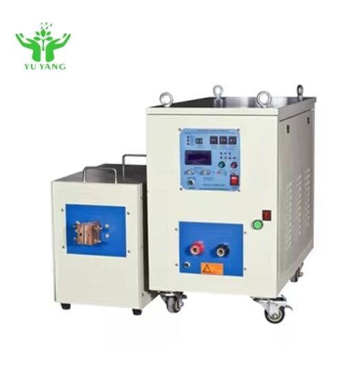 Hoogvermogen PLC-gecontroleerde 60 kW inductieverwarmingsapparatuur voor het smeden van staal en het verwarmen van metalen