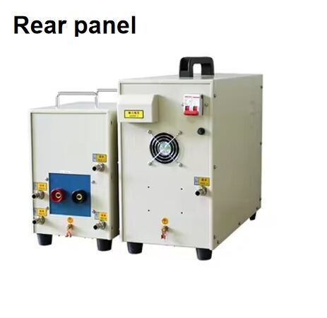 YUYANG PLC Gestuurde IGBT Inductieverwarmer 25kW 380V Milieuvriendelijk Hoge Efficiëntie Metaal Gloeien Harden Brazing Smeden