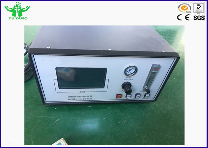 De Zuurstofindex van ISO 4589-3 het Testen Materiaal Op hoge temperatuur AC 220V 50/60Hz 2A