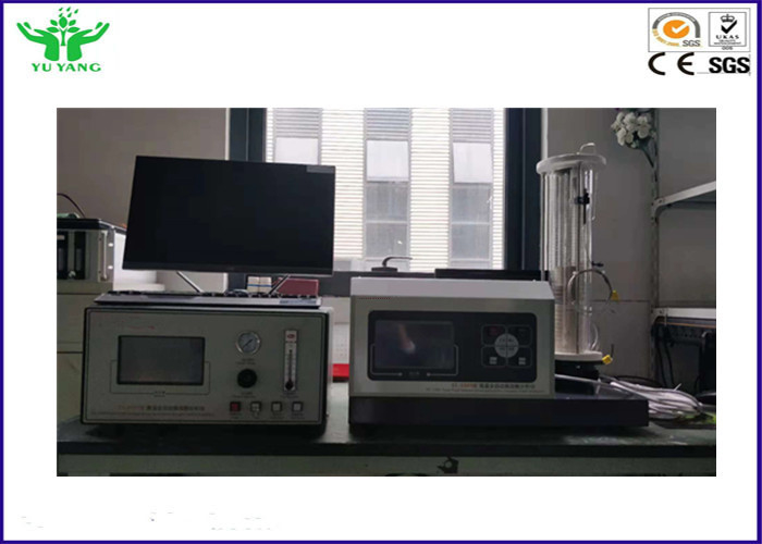 De Zuurstofindex van ISO 4589-3 het Testen Materiaal Op hoge temperatuur AC 220V 50/60Hz 2A