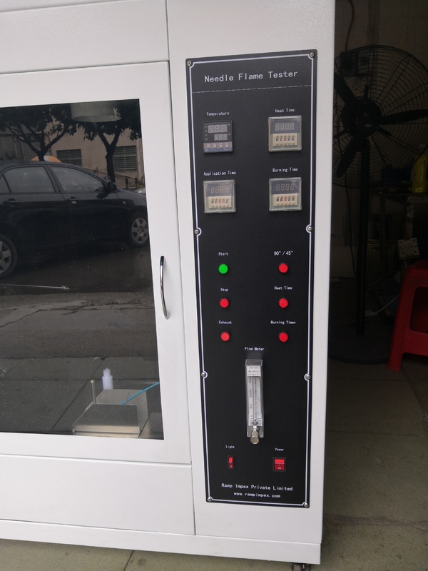 Iec60695-11-5 de duurzame Kamer van de Brandbaarheidstest, het Meetapparaat van de Naaldvlam voor iec60695-2